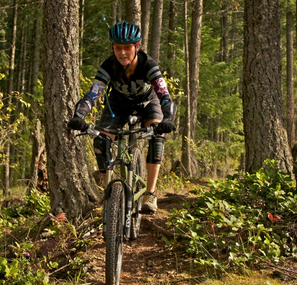 Forest riding...