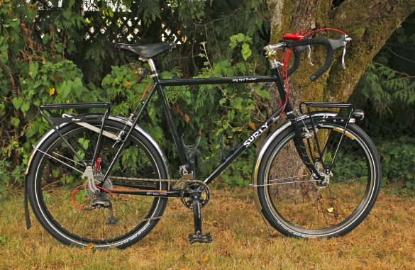 My LHT revamped as a commuter bike...